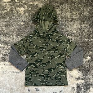 The Children’s Place Hooded Long Sleeve Shirt Boys 4T